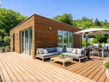 36 c draussen. Cool wohnen. Vollklimatisierte designvilla – sofort beziehbar
