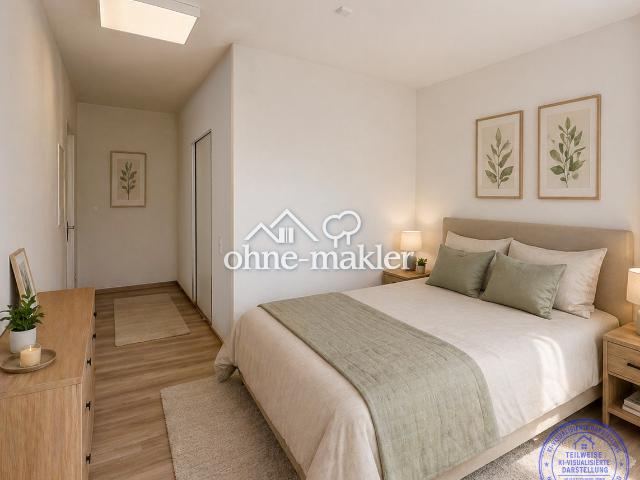 36 m² Komfort Barrierearmes Apartment mit separatem Schlafzimmer & Aufzug