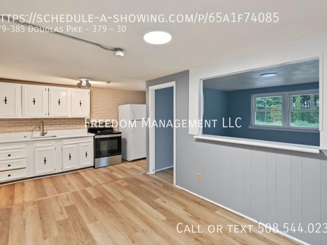 379 385 Douglas Pike 379, 1 bed, 1 full bath