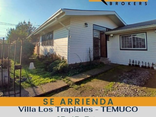 $ 380.000 Casa en Arriendo en Temuco 2 dormitorios 1 baño / Gestión y Propiedad