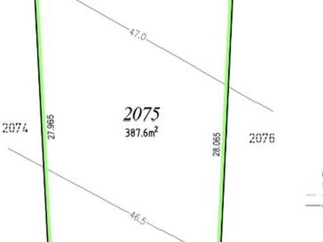 387 sqm block with 15.2m frontage | High Ground Location | Ready to build house