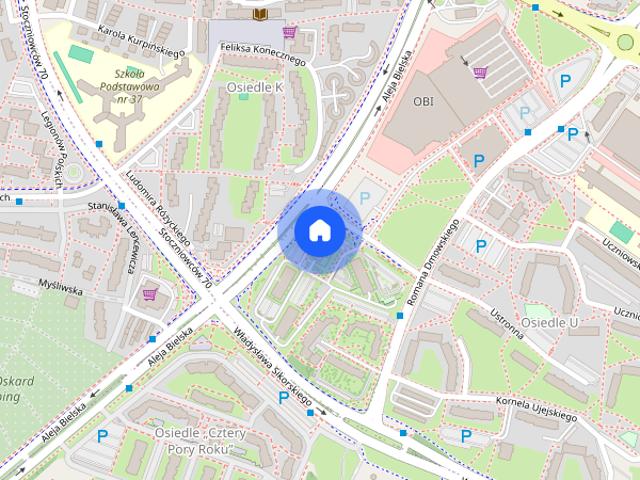 38,48 m²  2 pokoje klimatyzacja + ogródek, garaż, Osiedle Fit