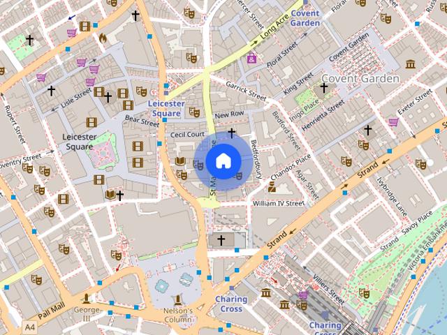 38 St Martins Lane, Fitzrovia & Covent Garden