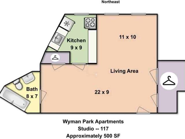 3925 Beech Ave 2 Bedroom Apartment for Rent at 3925 Beech Ave, Baltimore, MD 21211 Wyman Park
