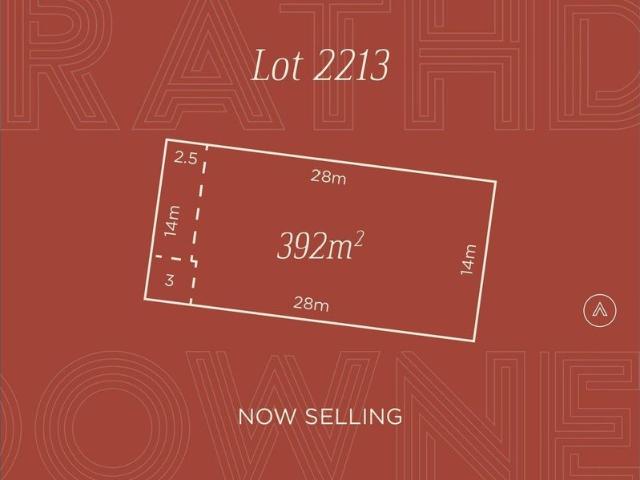 392m² premium reserve facing homesite with 14m frontage and anticipated 2027 Title, delivering tranquil living in Rathdowne Estate