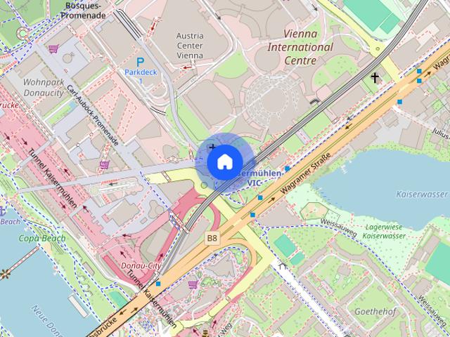 39. Etage: Wien liegt unter Ihnen DC2 Tower: SKY RESIDENCES ERSTBEZUG