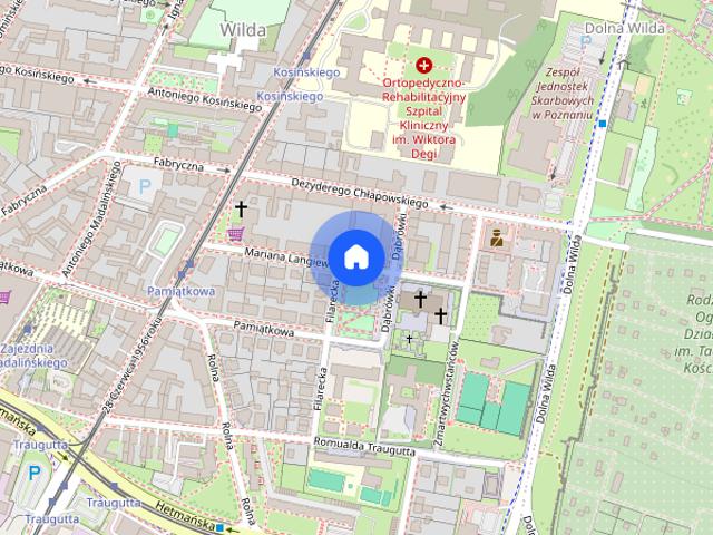 3 niezależne sypialnie + duży salon + parking na zamkniętym podwórzu