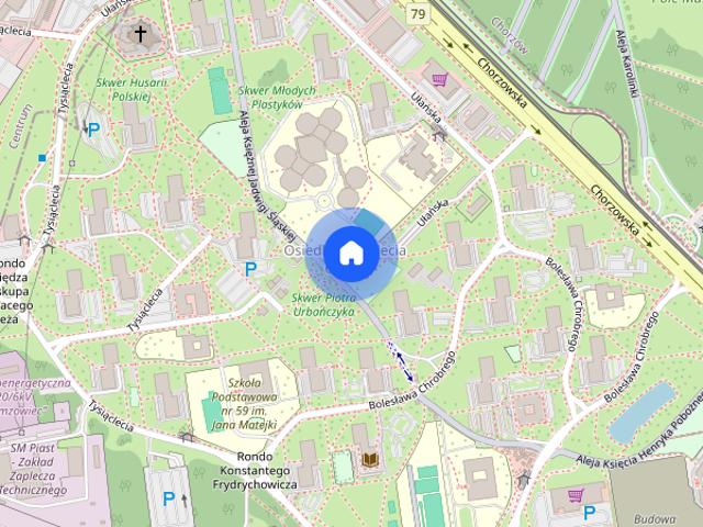 3 niezależne pokoje, ogrzewanie miejskie