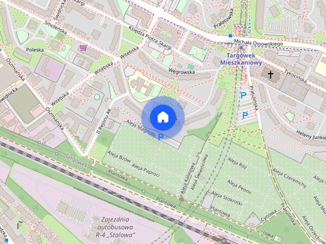 3 o pokoje przy metrze, ciche z widokiem na zieleń