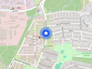 3 oddzielne pokoje | 72 m² | Parter | Balkon | Parking | Borkowska 27F