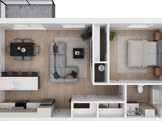 3½ à louer — 171 Rue de Lanaudière, app. 6