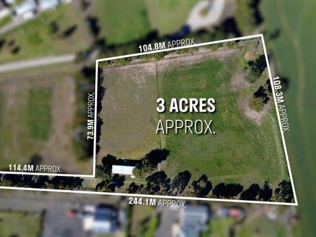 3 Acres to Enjoy or Further Sub Divide STCA