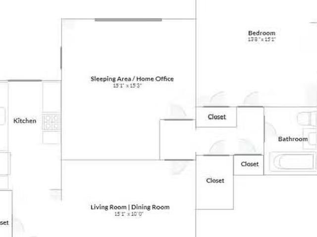 3 Bed 2 Bath