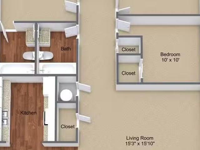 3 Bed 2 Bath The Darlington