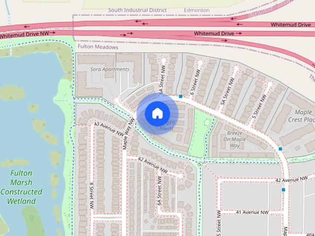 3 bed, 2.5 bath townhouse with double garage in Maple SE Edmonton