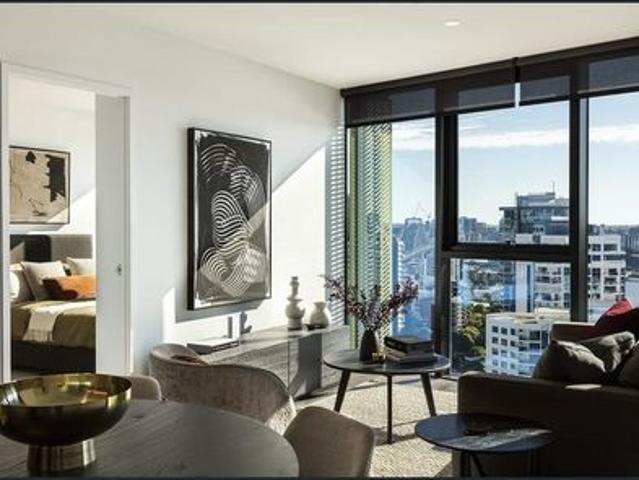 3 bed apt with private balcony + sweeping city & river views. Enjoy access to onsite exclusive resident facilities incl: gym, sauna, pool, spa & more