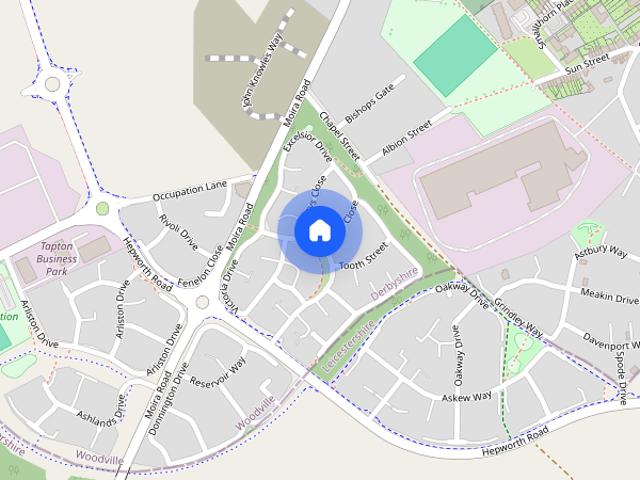 3 bed detached house to rent Excelsior Drive, Woodville DE11 8DW