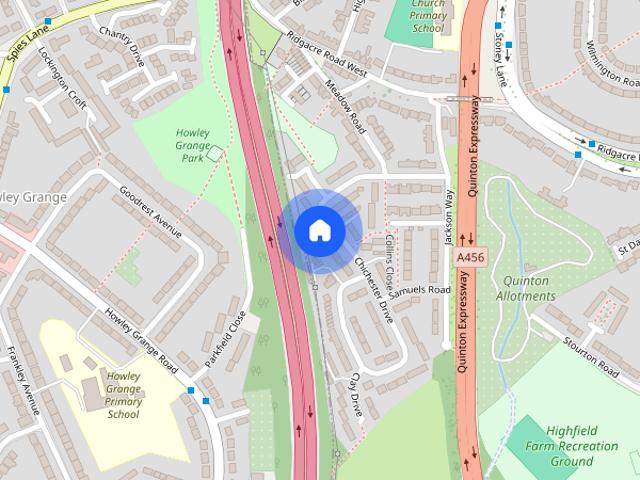 3 bed detached house to rent in CHICHESTER DRIVE QUINTON