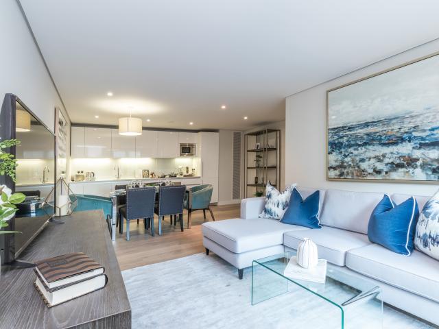 3 bed flat to rent Merchant Square, Paddington W2