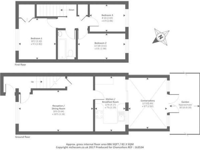 3 bed house for sale