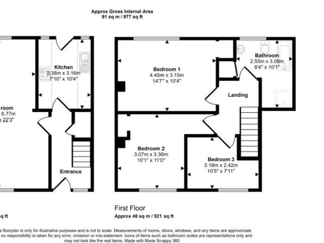 3 bed house for sale