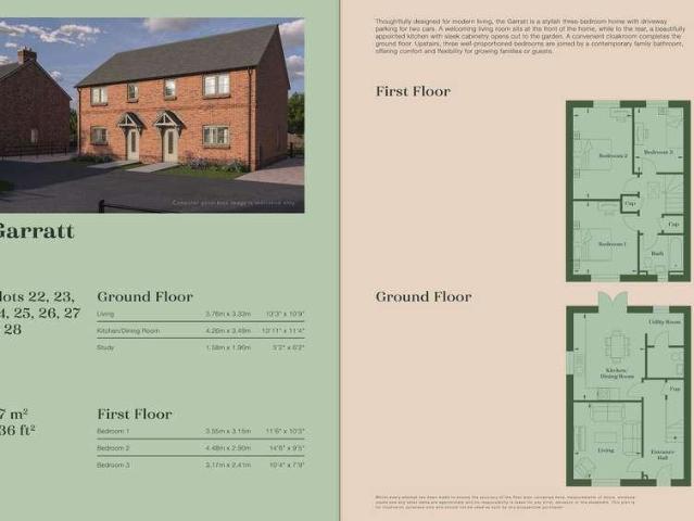3 bed house for sale
