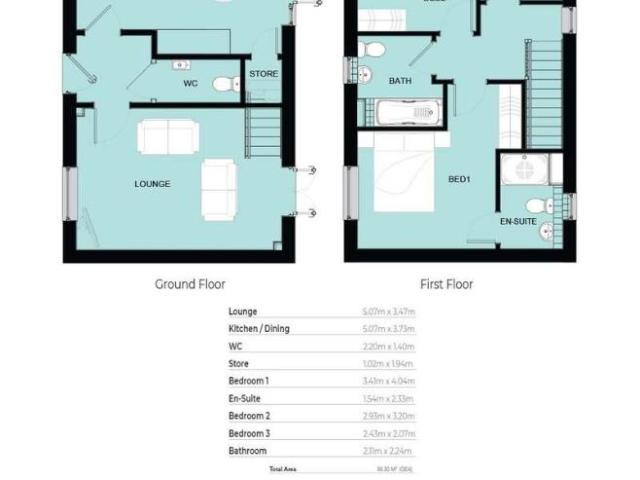 3 bed house for sale