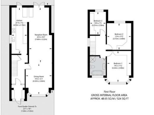 3 bed house for sale
