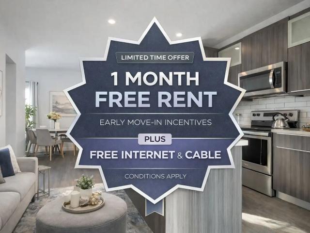 3 BED+DEN + 2.5 BATH & 2 CAR GARAGE TOWNHOME, FREE INTERNET & CABLE