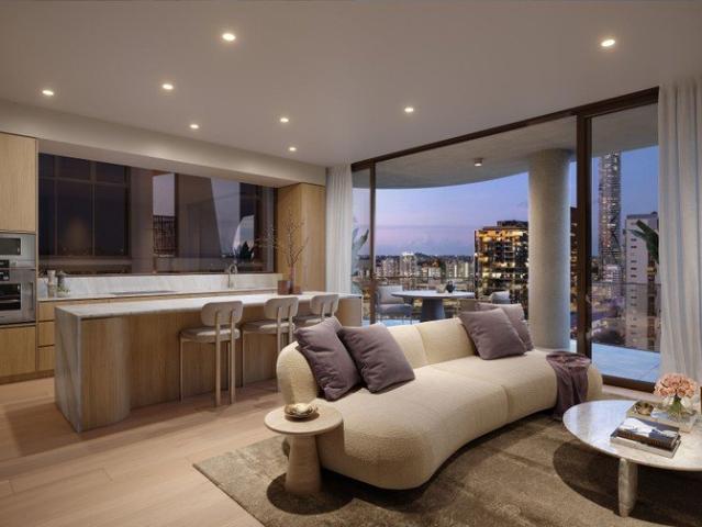 3 Bedroom, 1 Study Residence with South Brisbane City Views