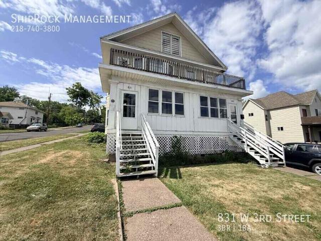 3 Bedroom Apartment for Rent at 831 W 3rd St, Duluth, MN 55806 Downtown Duluth