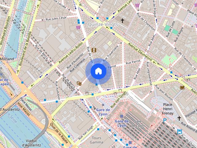 3 bedroom apartment for rent in Aligre Gare de Lyon, Paris