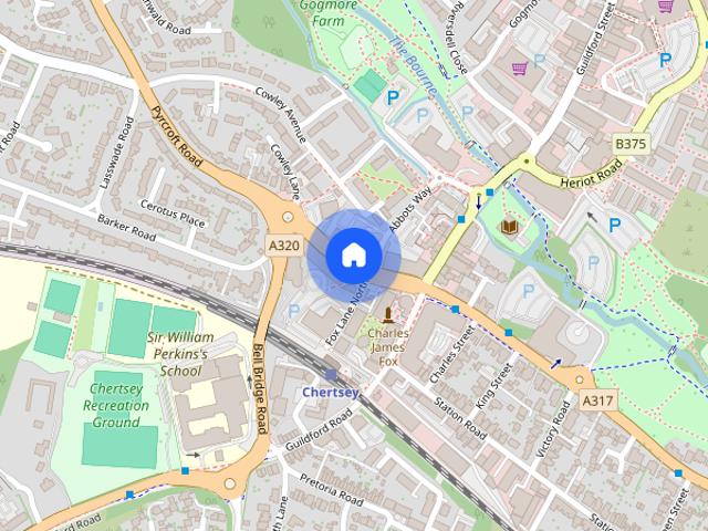3 bedroom apartment for rent in Chertsey