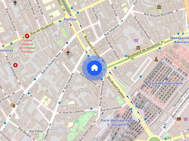 3 bedroom apartment for rent in Pasteur Montparnasse