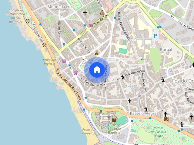 3 bedroom apartment for rent in Porto
