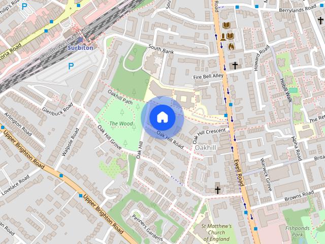 3 bedroom apartment for rent in Surbiton Hill, London
