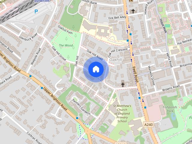 3 bedroom apartment for rent in Surbiton Hill, London