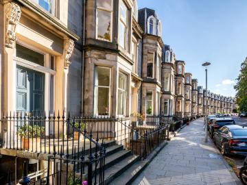 Flat for sale in Upper Grove Place EH3 Edinburgh - Garden