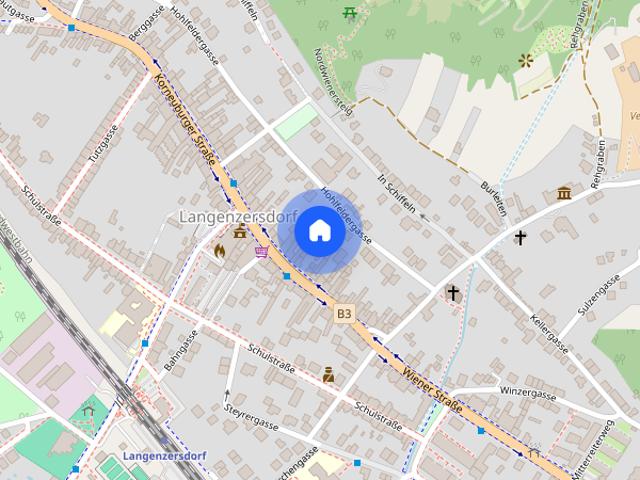 Helle 3 Zimmer Wohnung mit großer Terrasse in Langenzersdorf! Miete 1490. inkl. WW& HZ!
