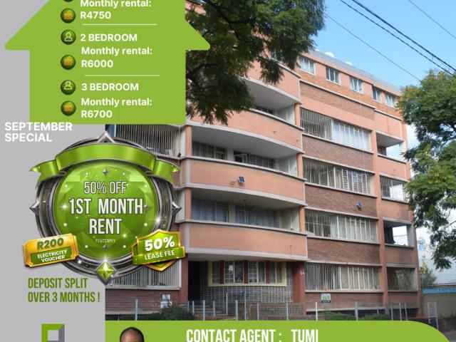 3 Bedroom Apartment To Let in Bellevue