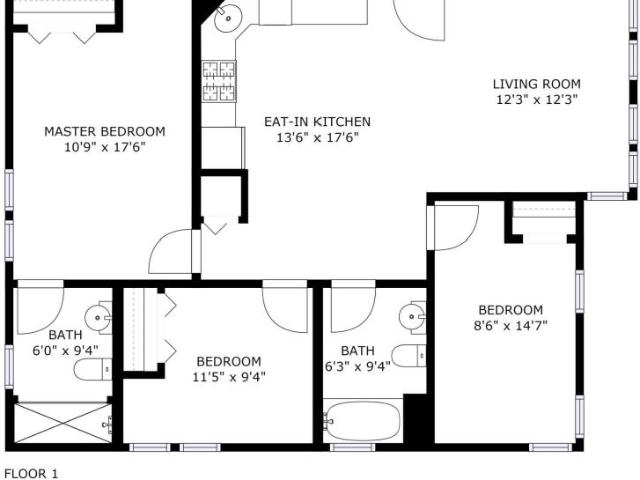 3 bedroom, Boston MA 02119 LS98395903