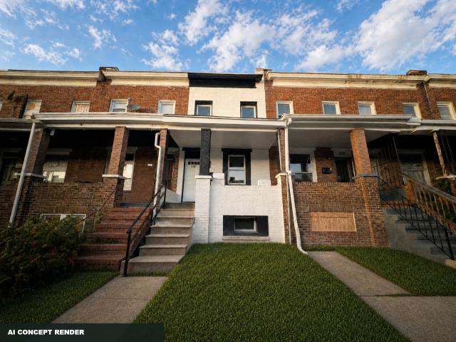 3 Bedroom Baltimore Townhome with 3.5 Baths & Basement Bonus Space