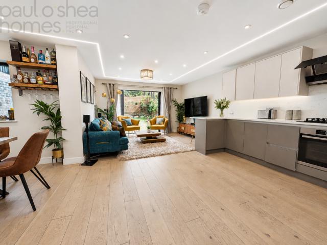 3 bedroom ground flat for sale