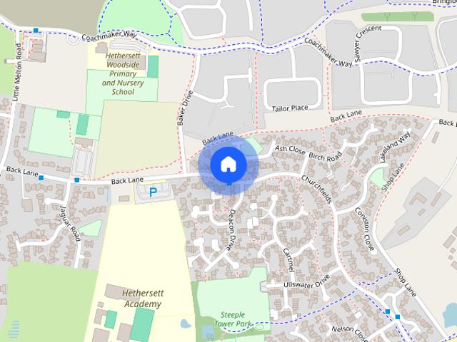 3 bedroom detached house to rent