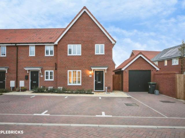 3 bedroom end of terrace house for sale