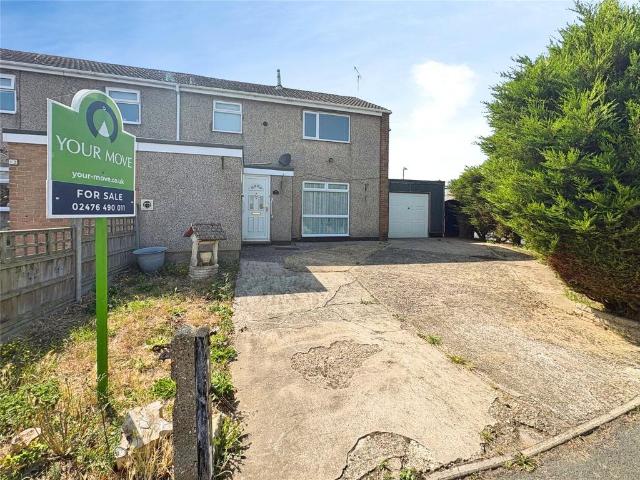 3 bedroom end of terrace house for sale