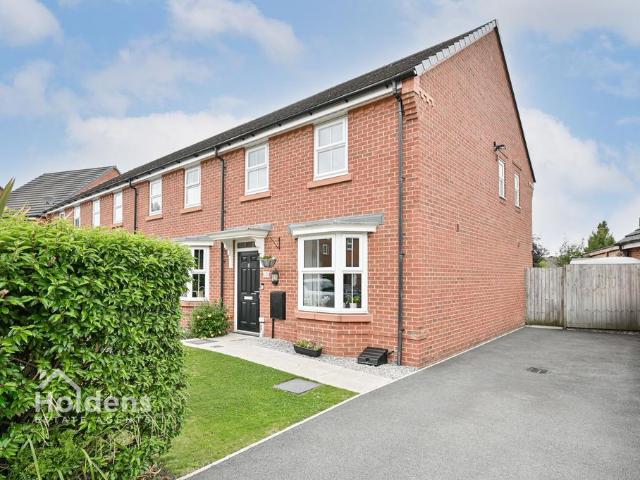 3 bedroom end of terrace house for sale