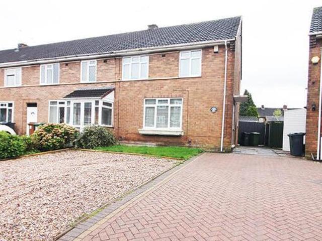 3 Bedroom End Of Terrace House For Sale In Aldridge