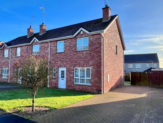 3 Bedroom End Of Terrace House To Rent In Bocombra Hill, Portadown, BT63