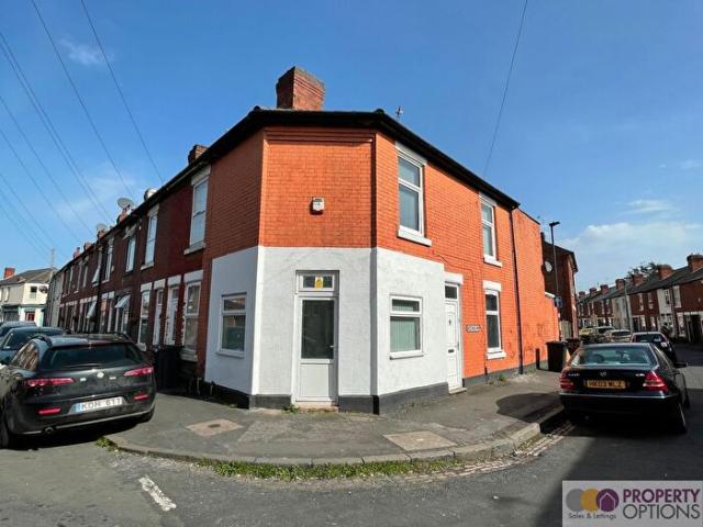 3 Bedroom End Of Terrace House To Rent In Holcombe Street, Derby, Derbyshire, DE23
